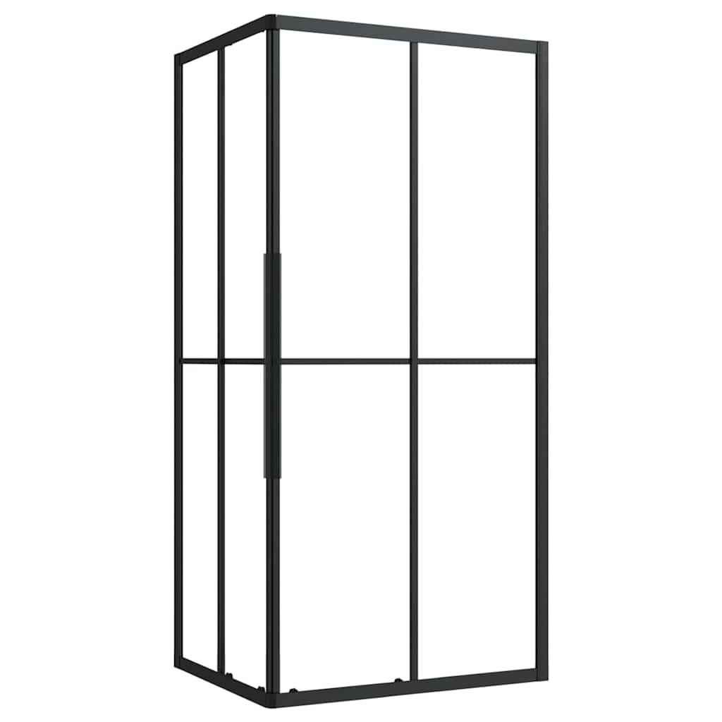 vidaXL Duschvägg ESG 90x70x180 cm