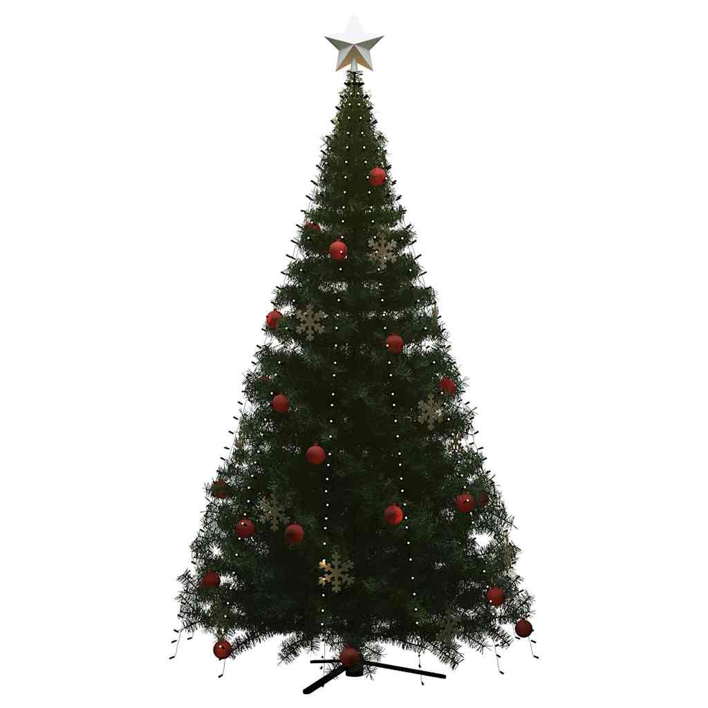 vidaXL Julgransbelysning 500 cm med 500 LED kallvit inne/ute