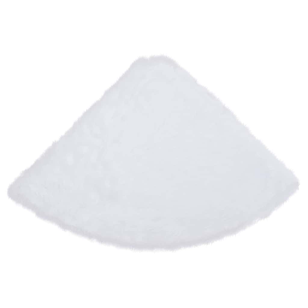 vidaXL Julgranskjol vit 90 cm fuskpäls