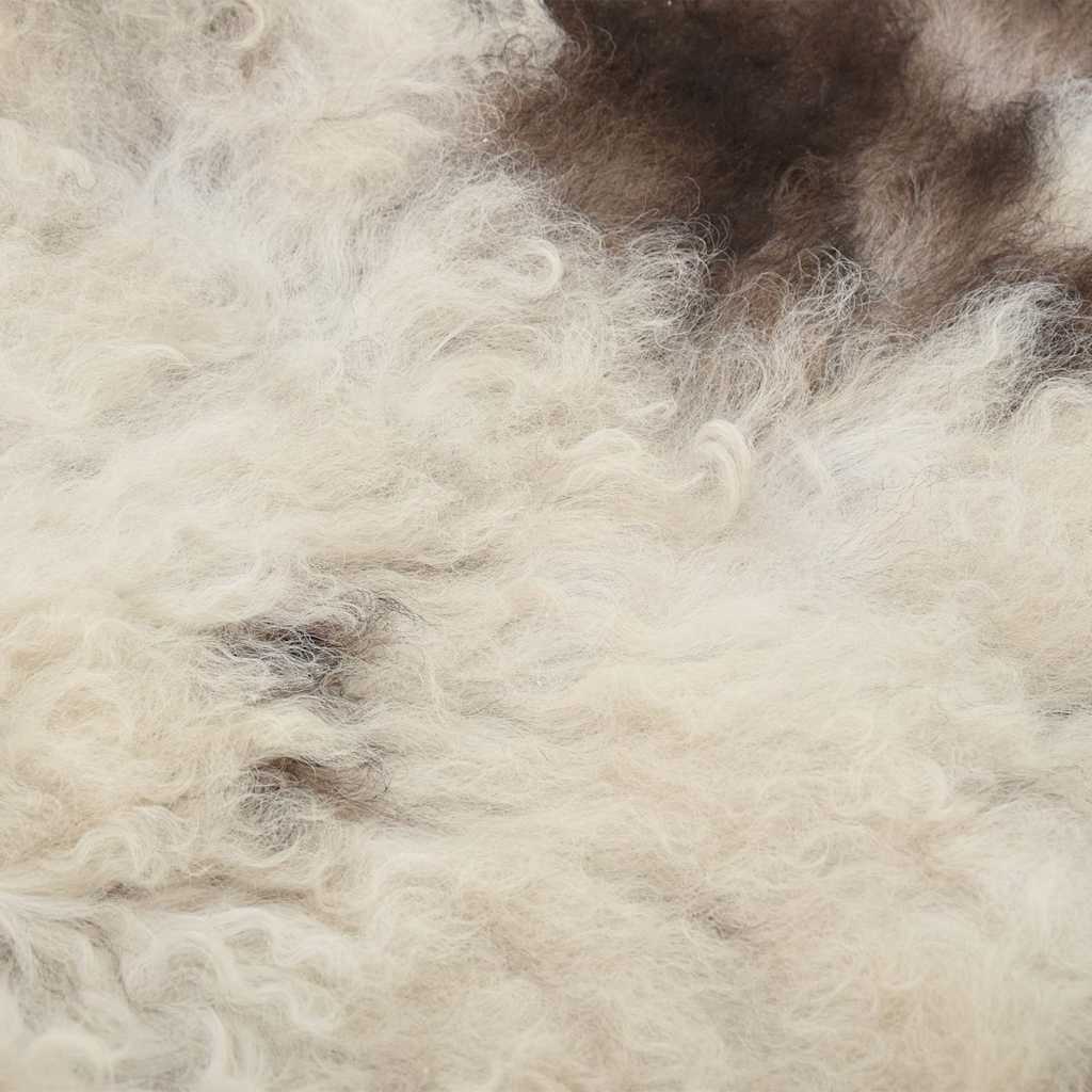vidaXL Fårskinn flerfärgad (60-70)x(90-100) cm