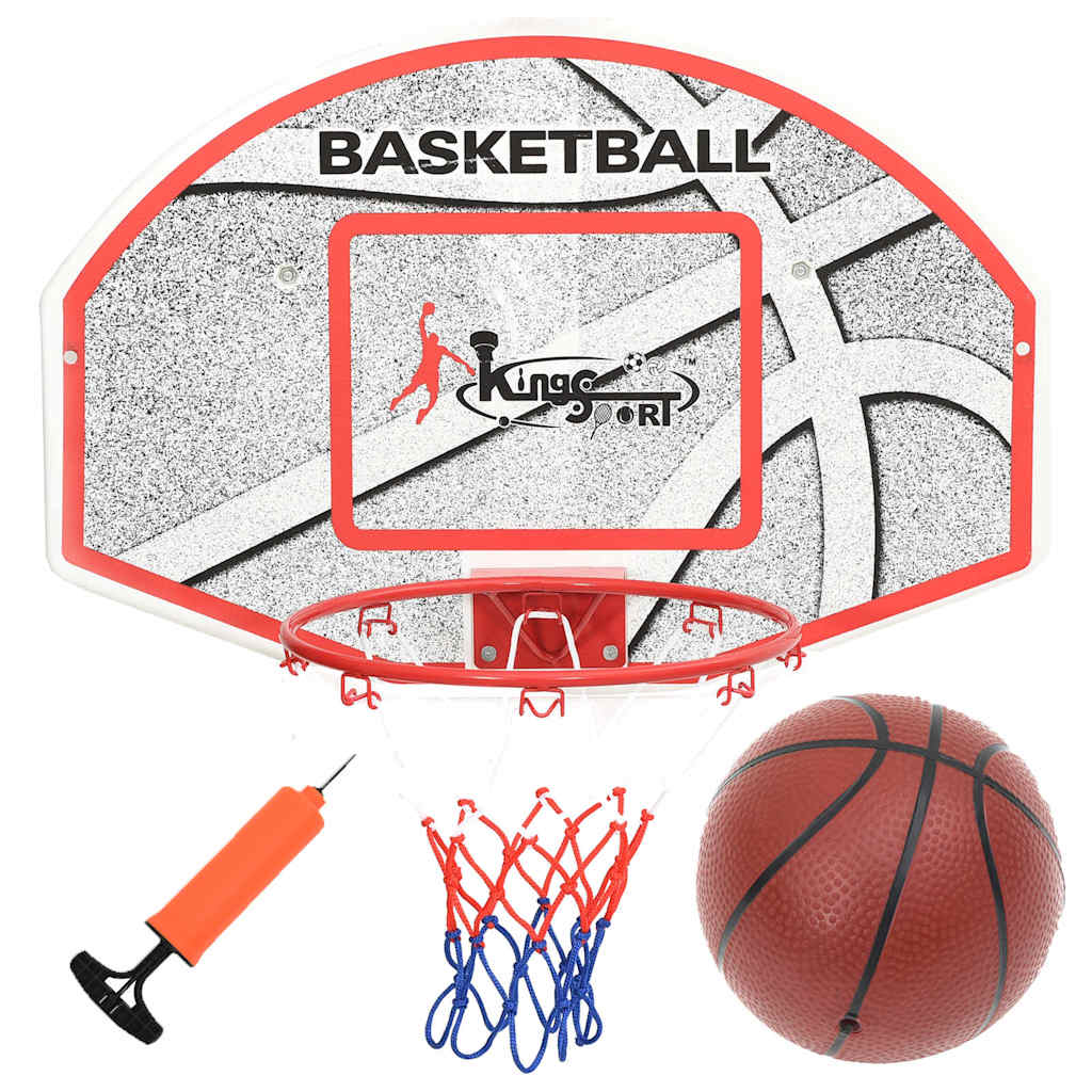 vidaXL Basketkorg 5 delar väggmonterad 66x44,5 cm