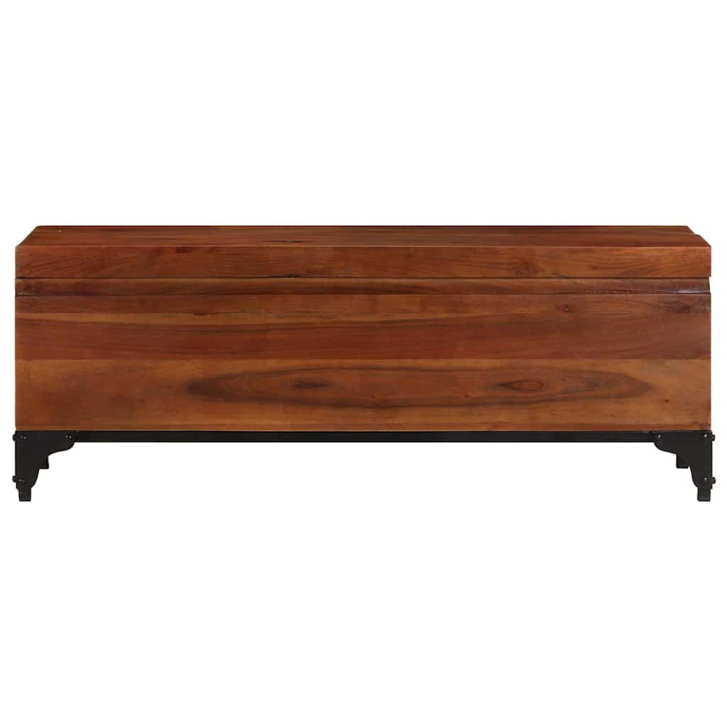 vidaXL Förvaringskista 110x35x41 cm massivt akaciaträ