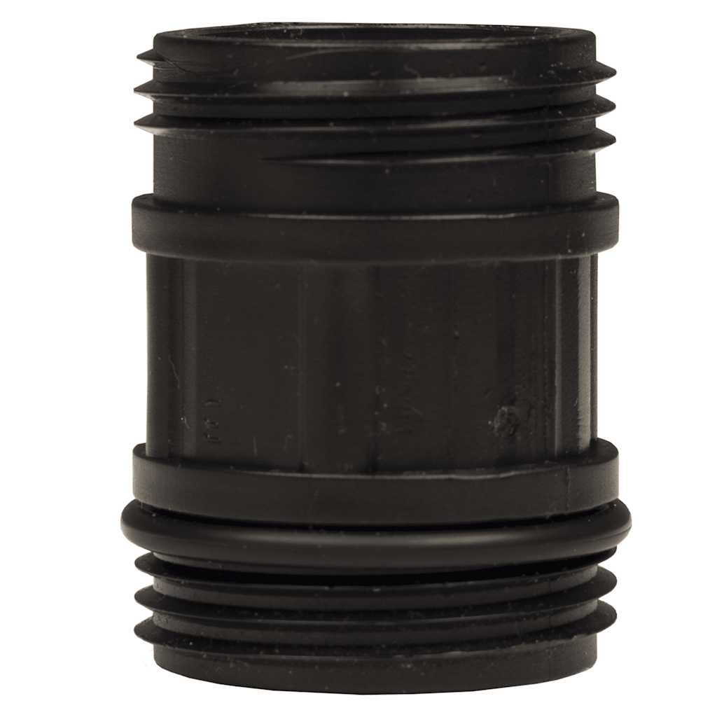 vidaXL Sugslang med PVC-kopplingar transparent 1" 10 m PVC