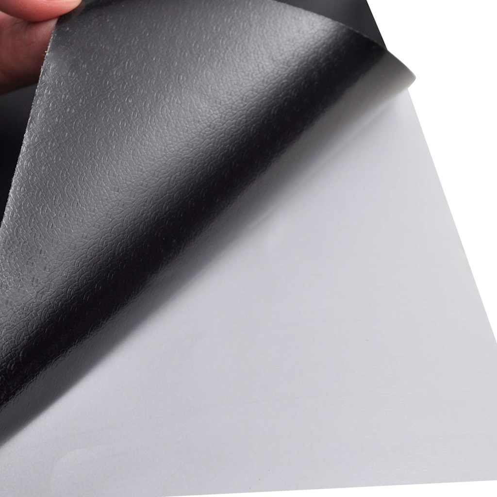 vidaXL Bilfoliering matt svart 100x150 cm