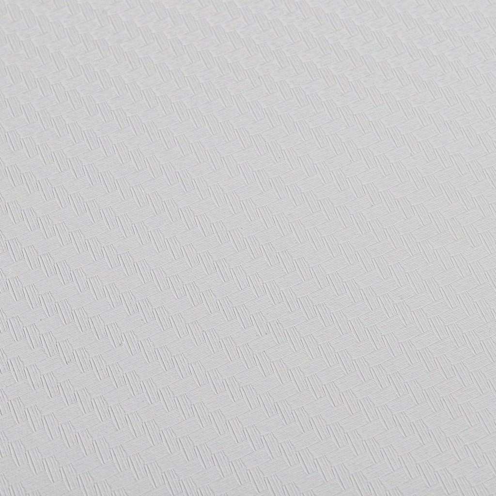 vidaXL Bilfoliering 3D vit 100x150 cm