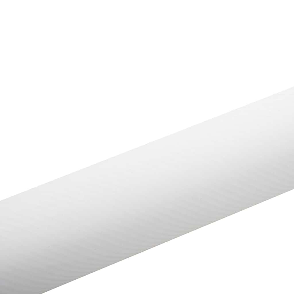 vidaXL Bilfoliering 4D vit 100x150 cm