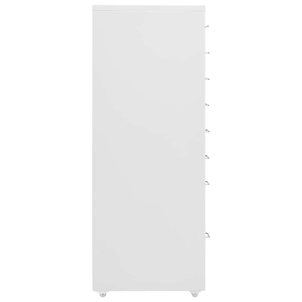 vidaXL Hurts Grå 20x41x109 cm metall