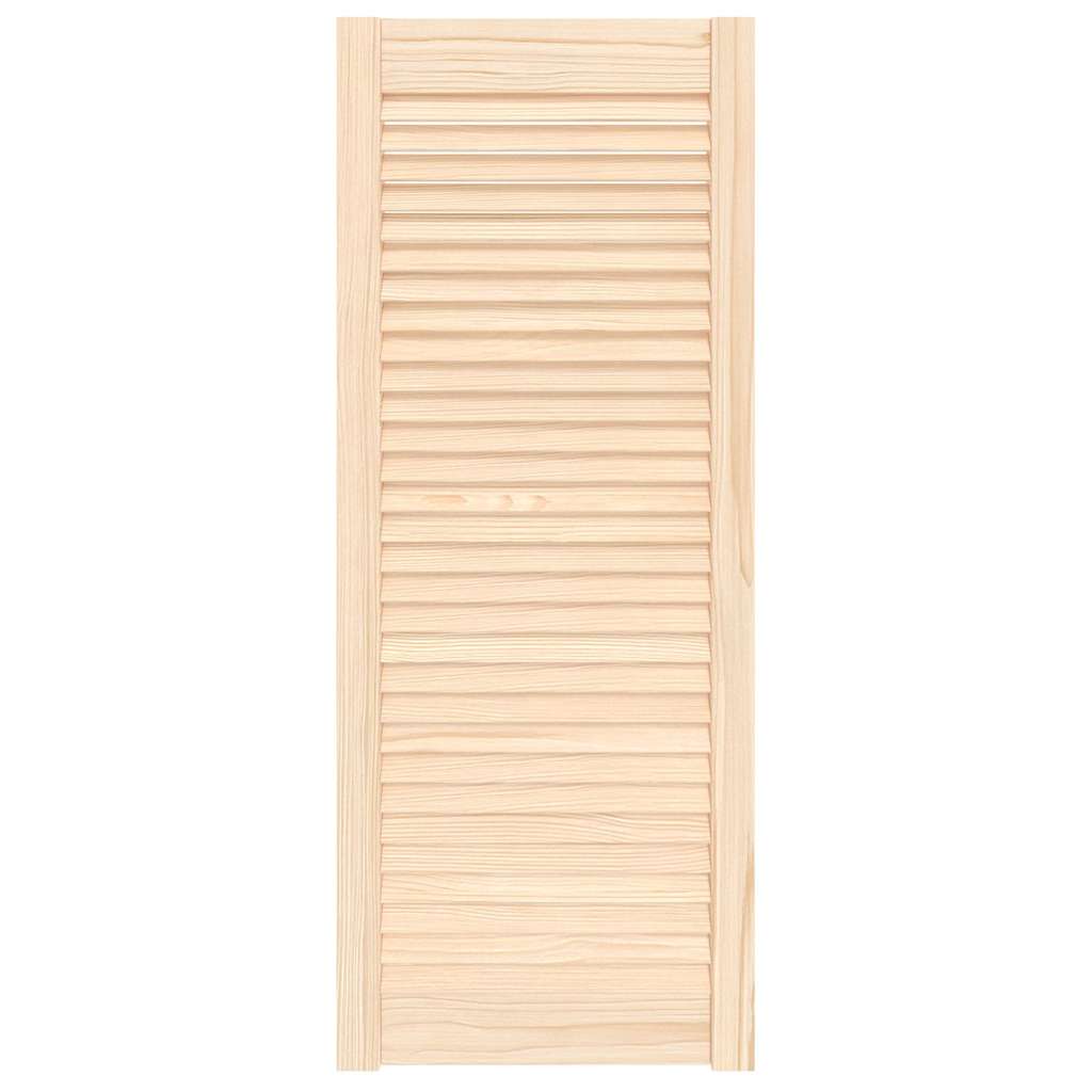 vidaXL Skåplucka lamelldesign 99,3x39,4 cm massiv furu