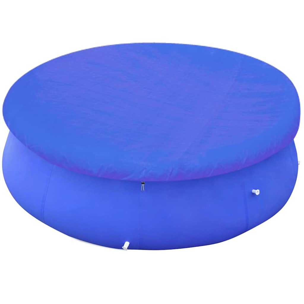 vidaXL Poolskydd 2 st för 360-367 cm rund ovanmarkspool