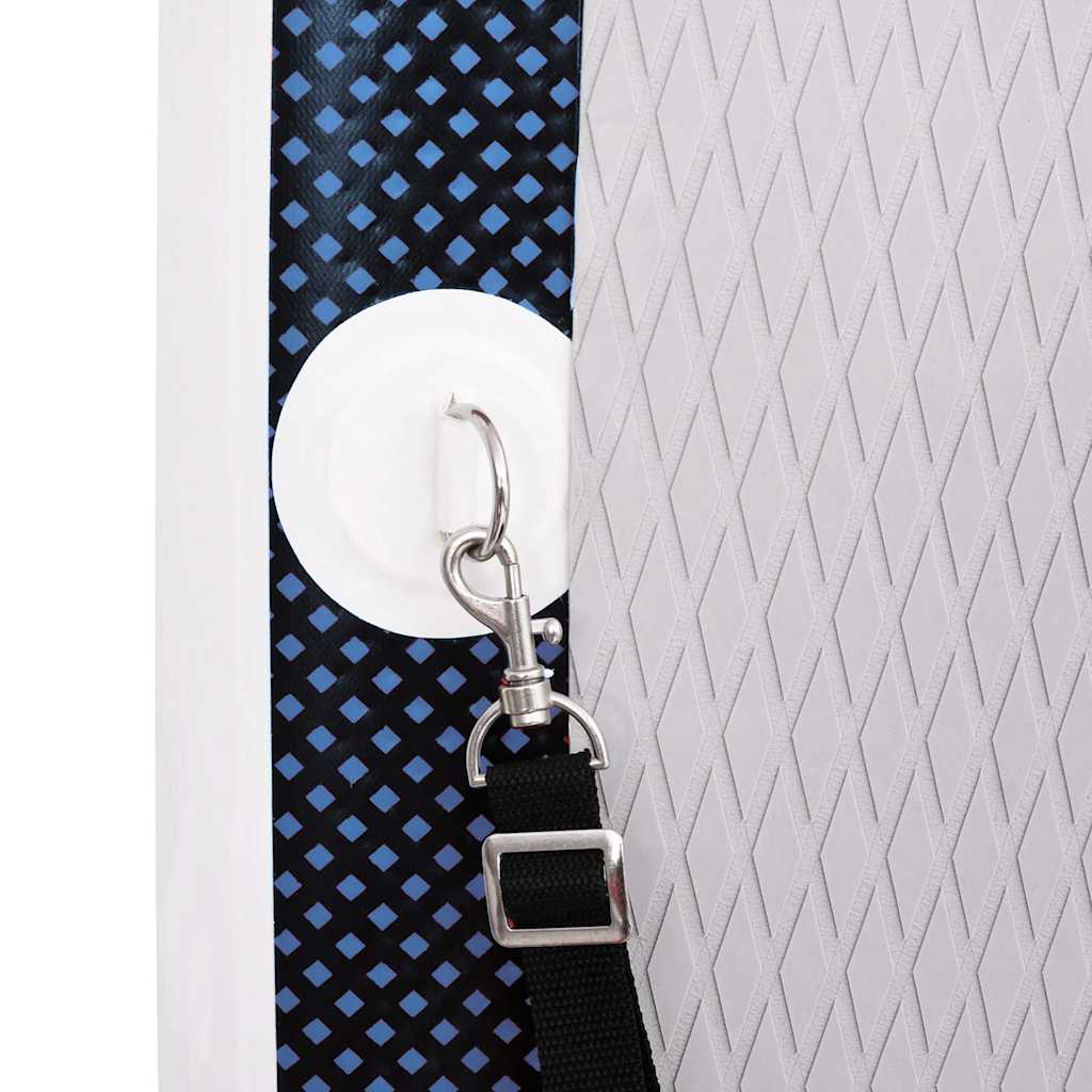vidaXL Upplåsbar SUP-bräda set blå 330x76x10 cm