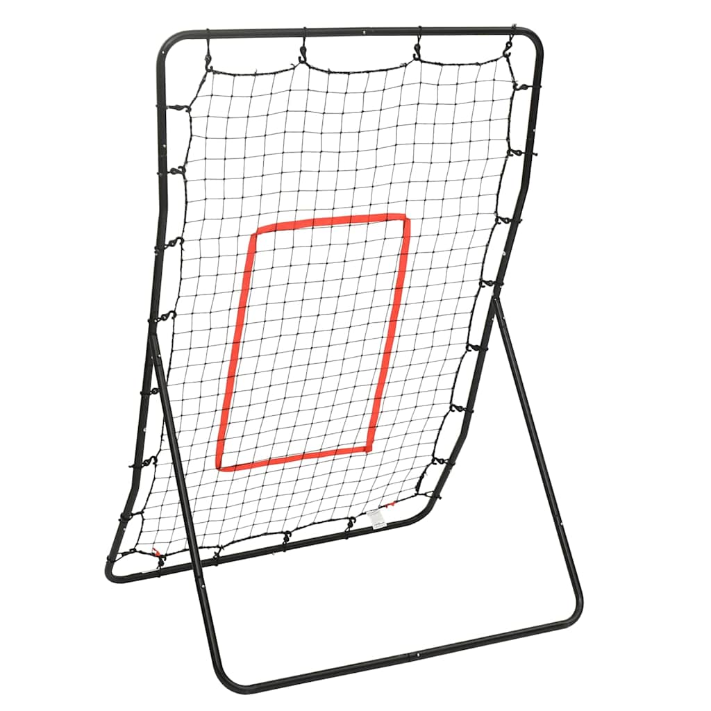 vidaXL Softbollrebounder 88x79x137 cm stål