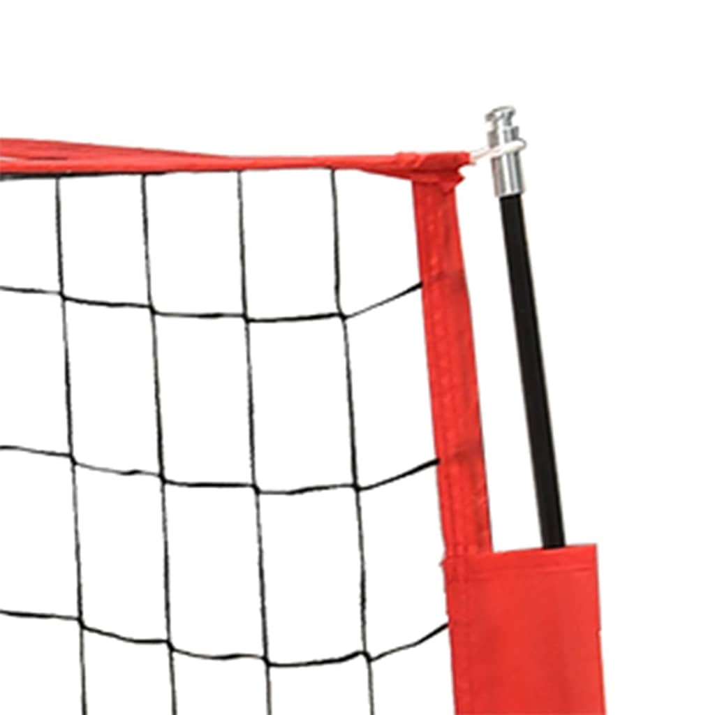 vidaXL Fotbollsmål 184x91x124,5 cm stål