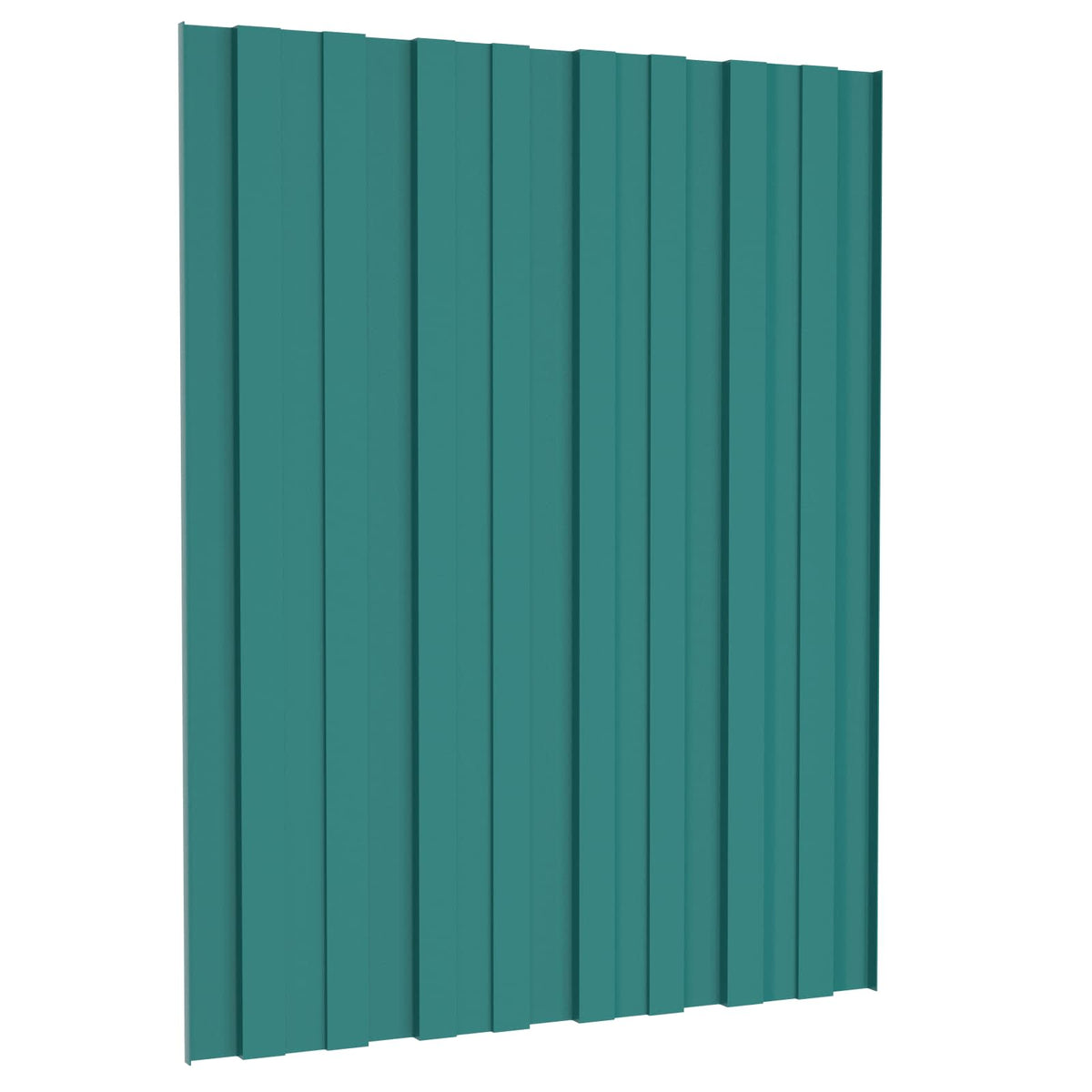 vidaXL Takpanel 12 st Grön 60 x 45 cm Galvaniserat stål