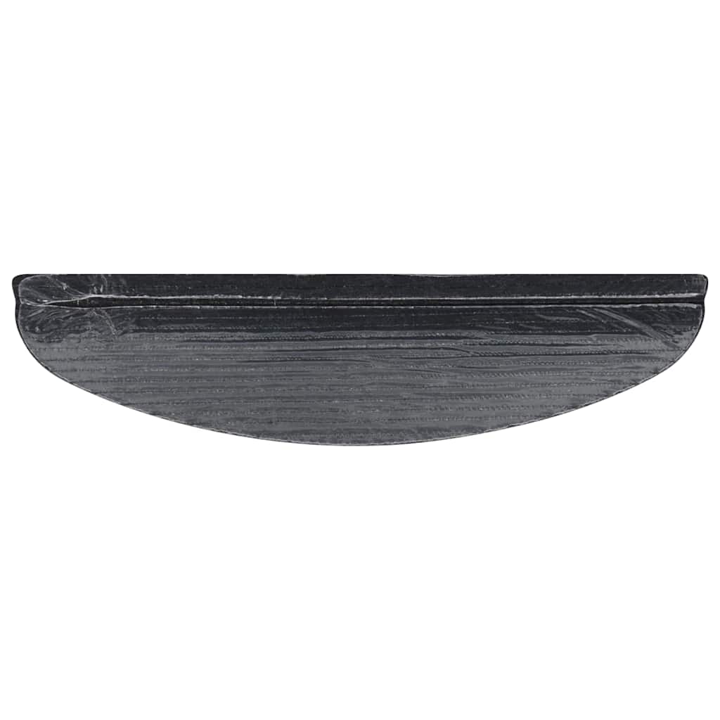 vidaXL Trappstegsmattor självhäftande 15 st 56x17x3 cm antracit