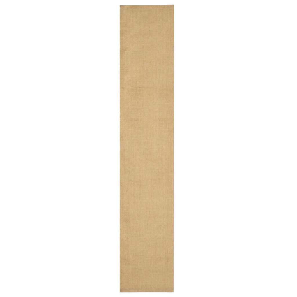 vidaXL Matta naturlig sisal 66x350 cm