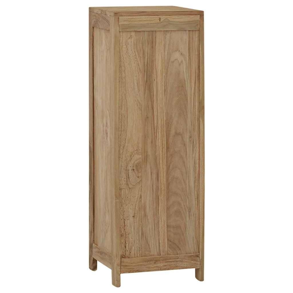 vidaXL Byrå 30x30x90 cm massiv teak