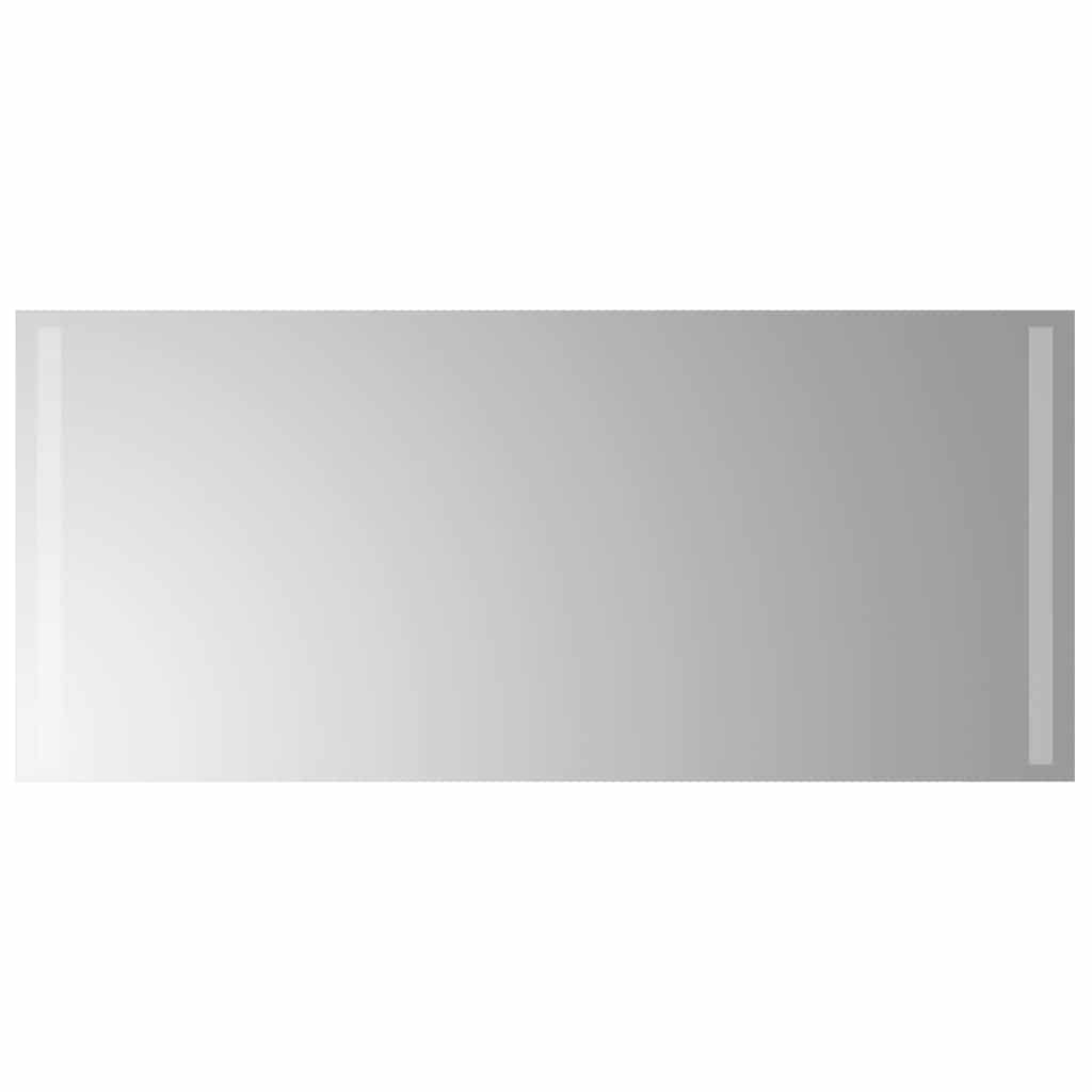 vidaXL Badrumsspegel LED 90x40 cm