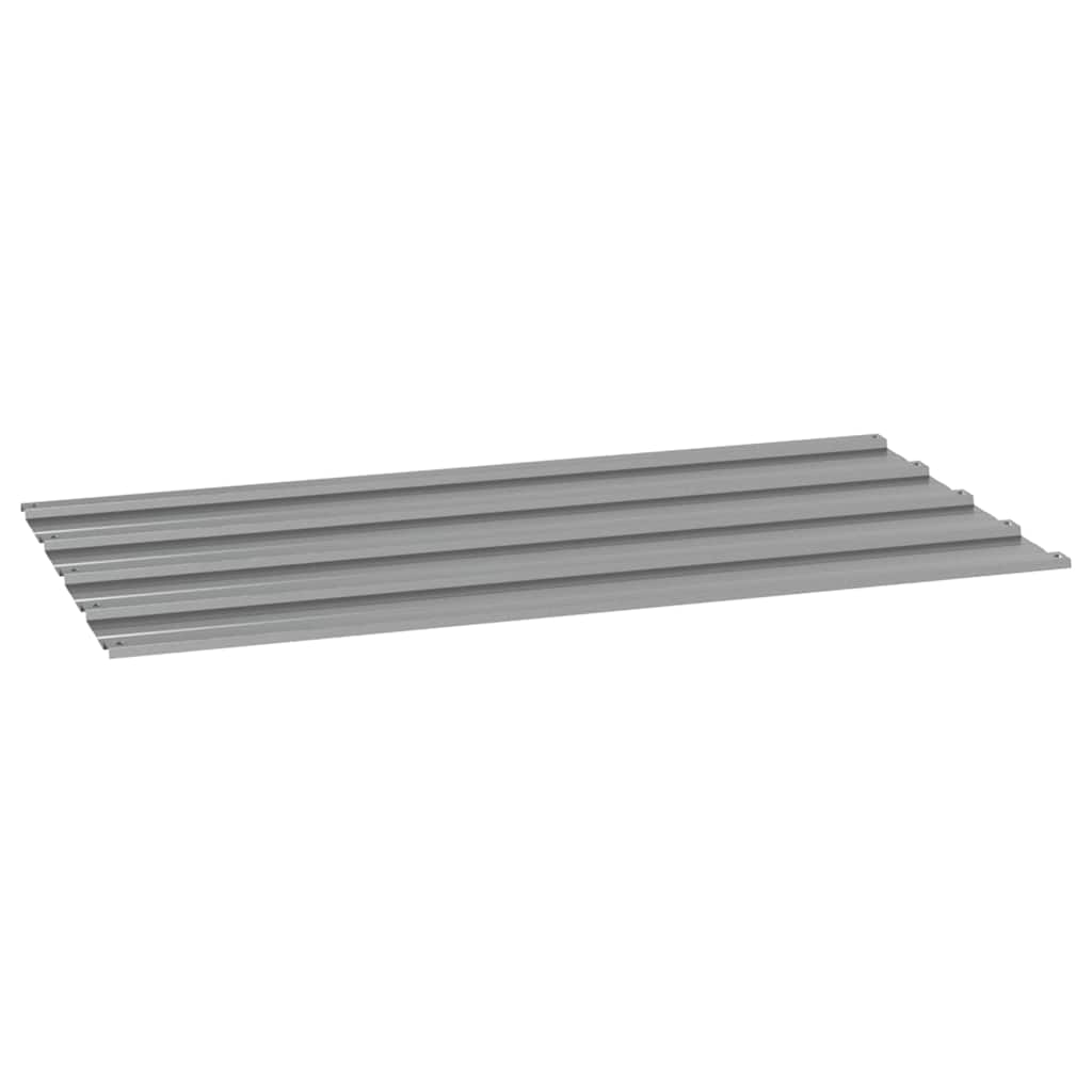 vidaXL Takplåt 12 st rostfärgad 80x44 cm rosttrögt stål