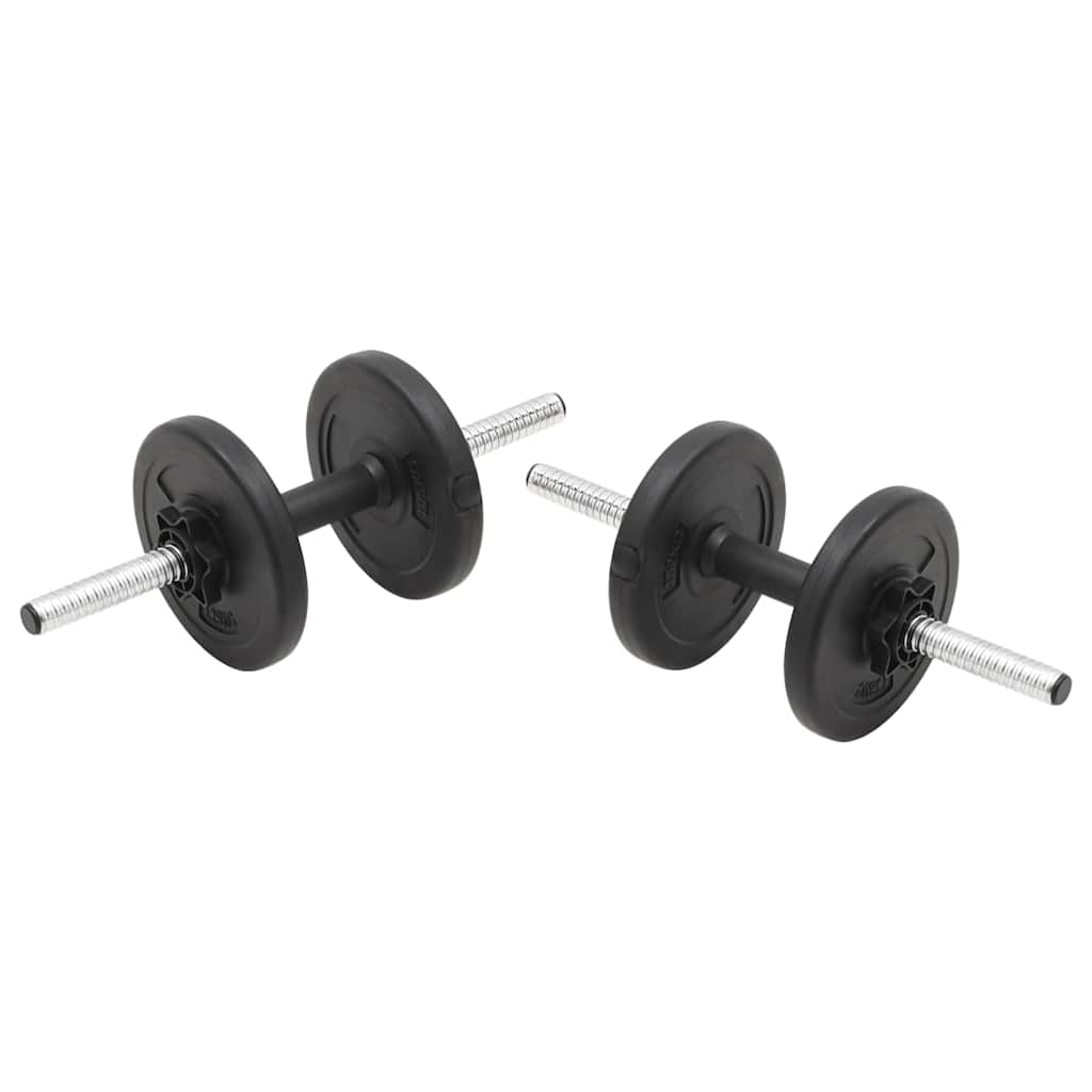 vidaXL Skivstång och hantlar set 30 kg