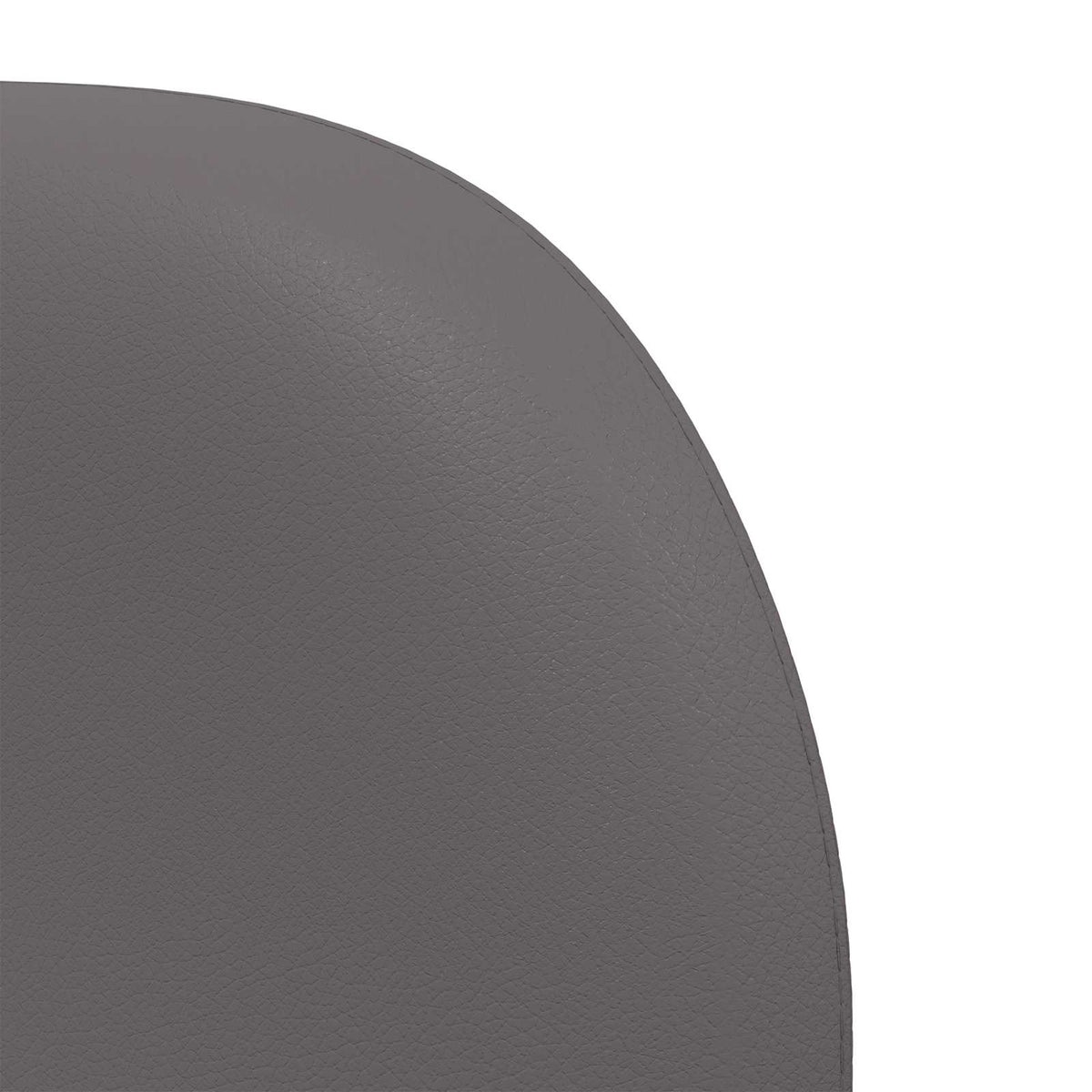 vidaXL Sänggavel Öra Dämpad Grå 80 x 23 x 6 cm PVC