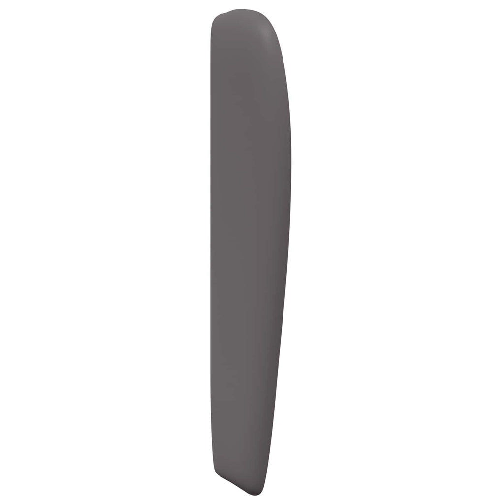 vidaXL Sänggavel Öra Dämpad Grå 80 x 23 x 6 cm PVC