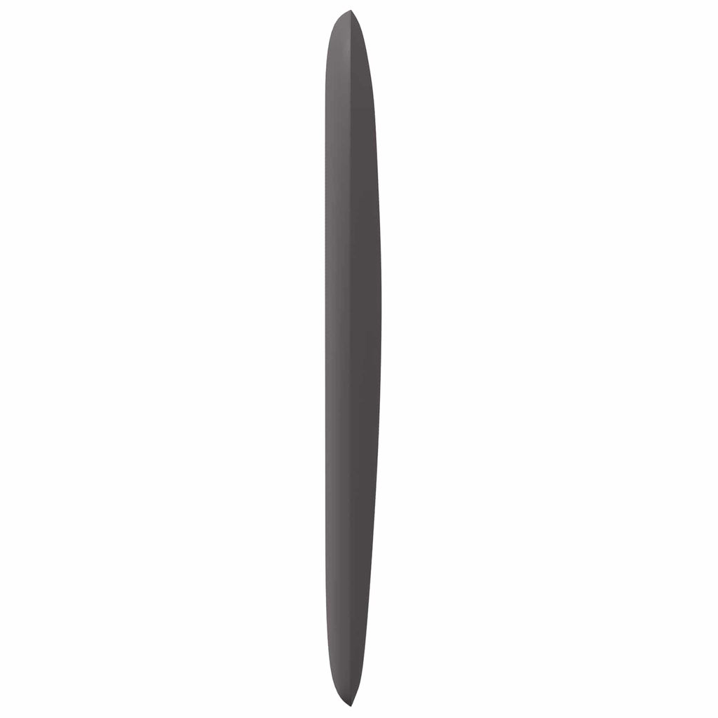 vidaXL Sänggavel Öra Dämpad Grå 80 x 23 x 6 cm PVC