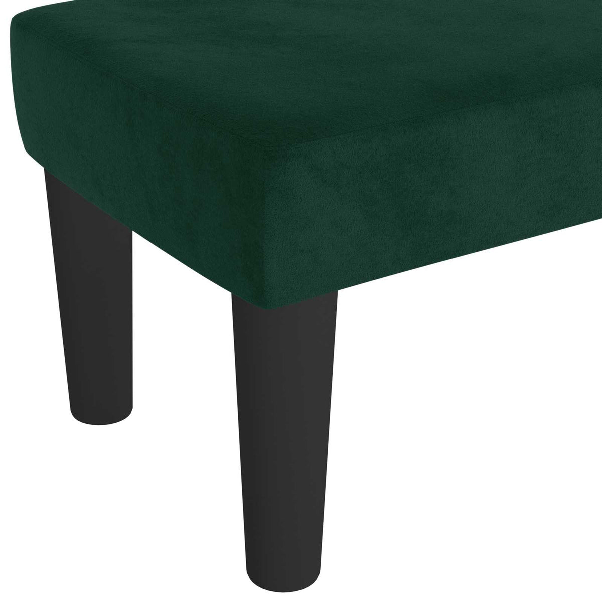 vidaXL Bänk mörkgrön 70x30x30 cm sammet