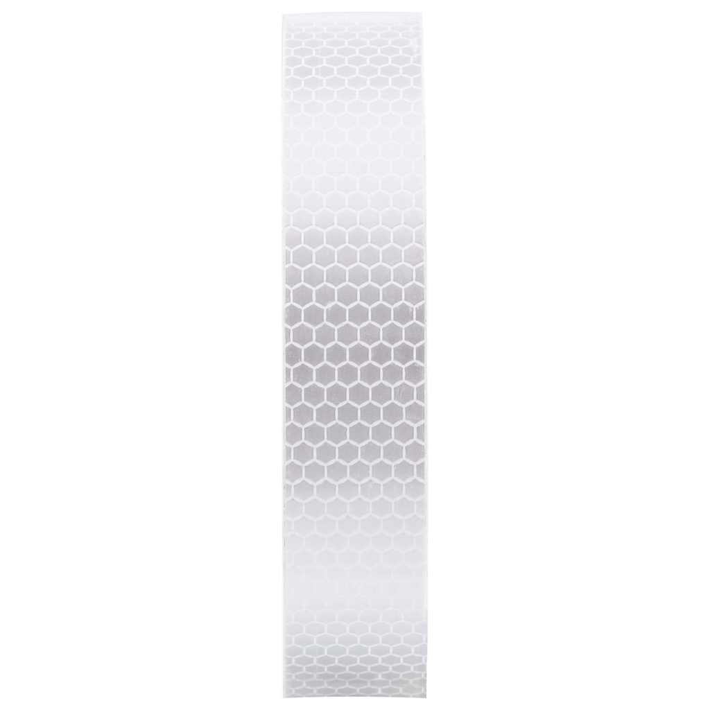 vidaXL Reflextejp vit 2,5 cmx20 m PVC