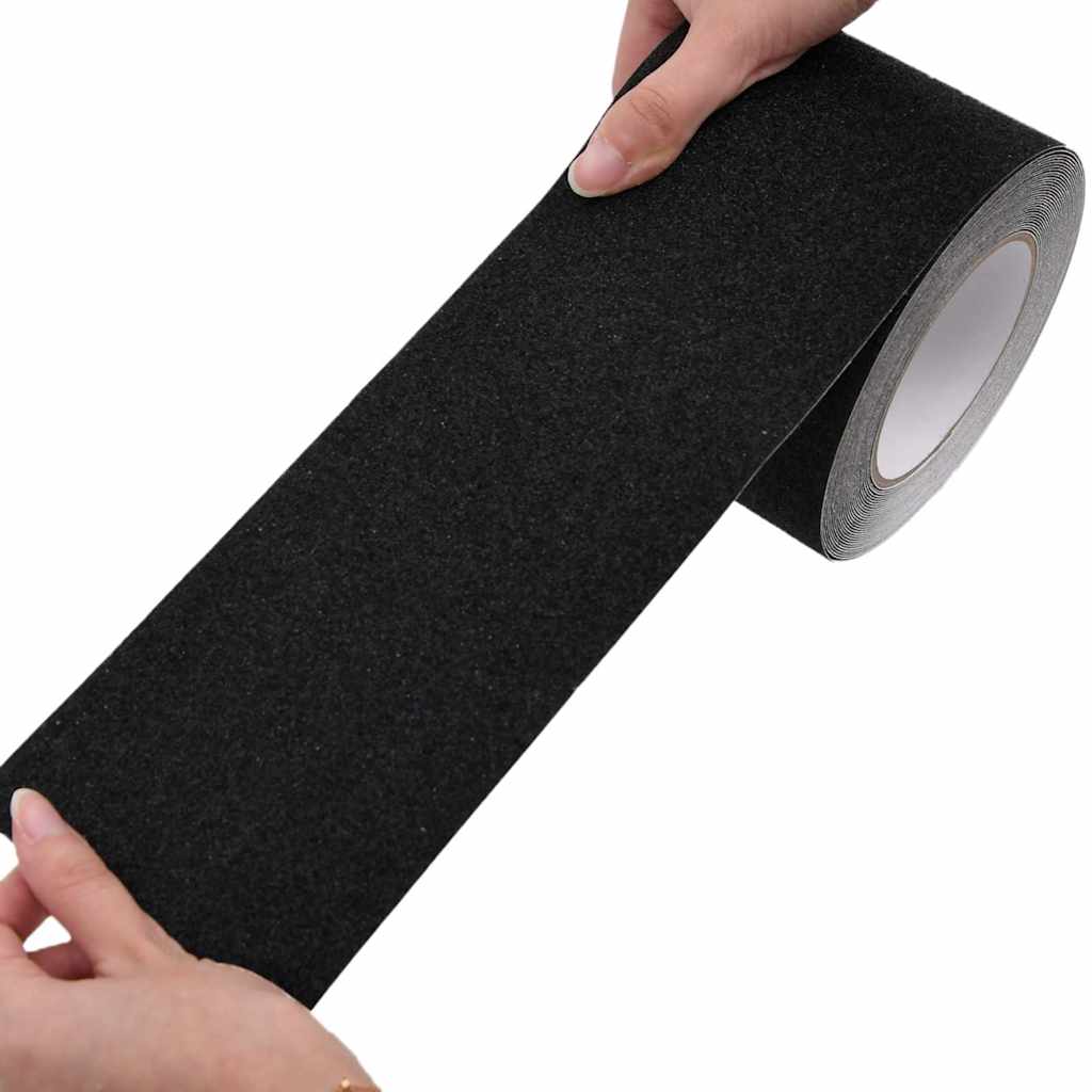vidaXL Halkskyddande tejp svart 0,1x10 m PVC
