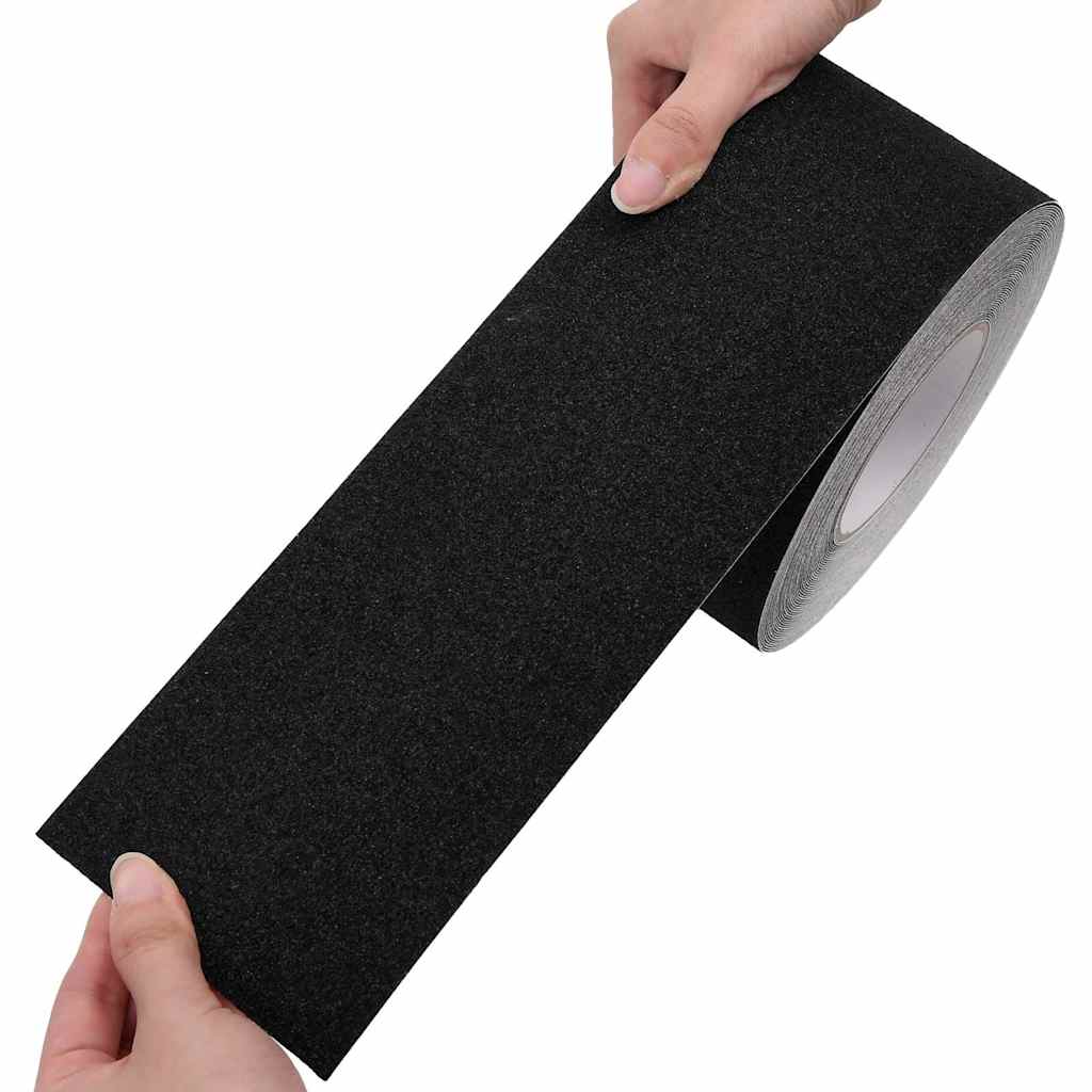 vidaXL Halkskyddande tejp svart 0,1x20 m PVC