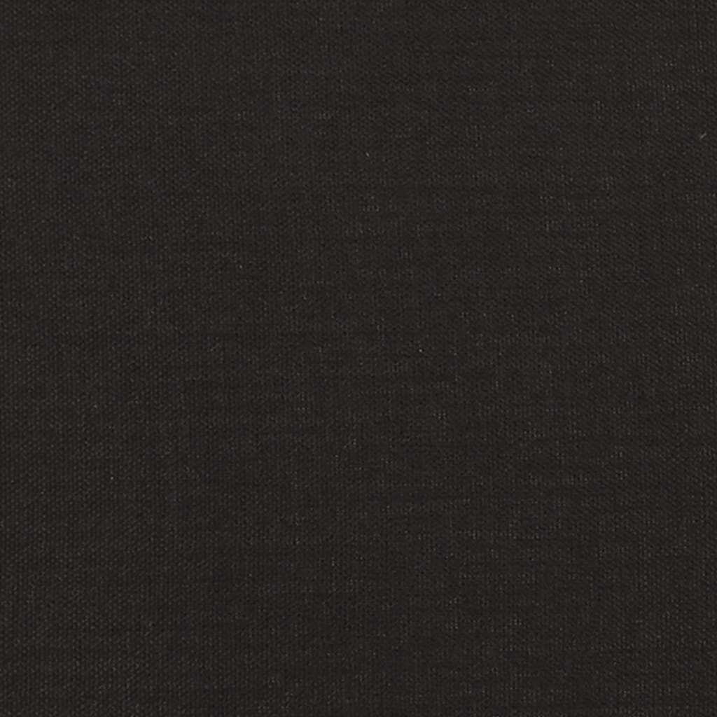 vidaXL Bänk svart 70x35x41 cm tyg