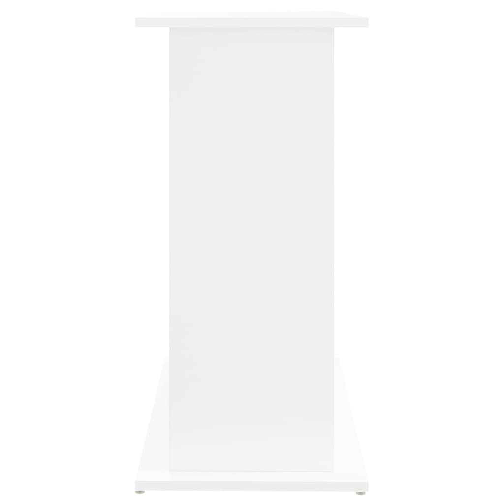 vidaXL Akvariebänk vit 81x36x73 cm konstruerat trä