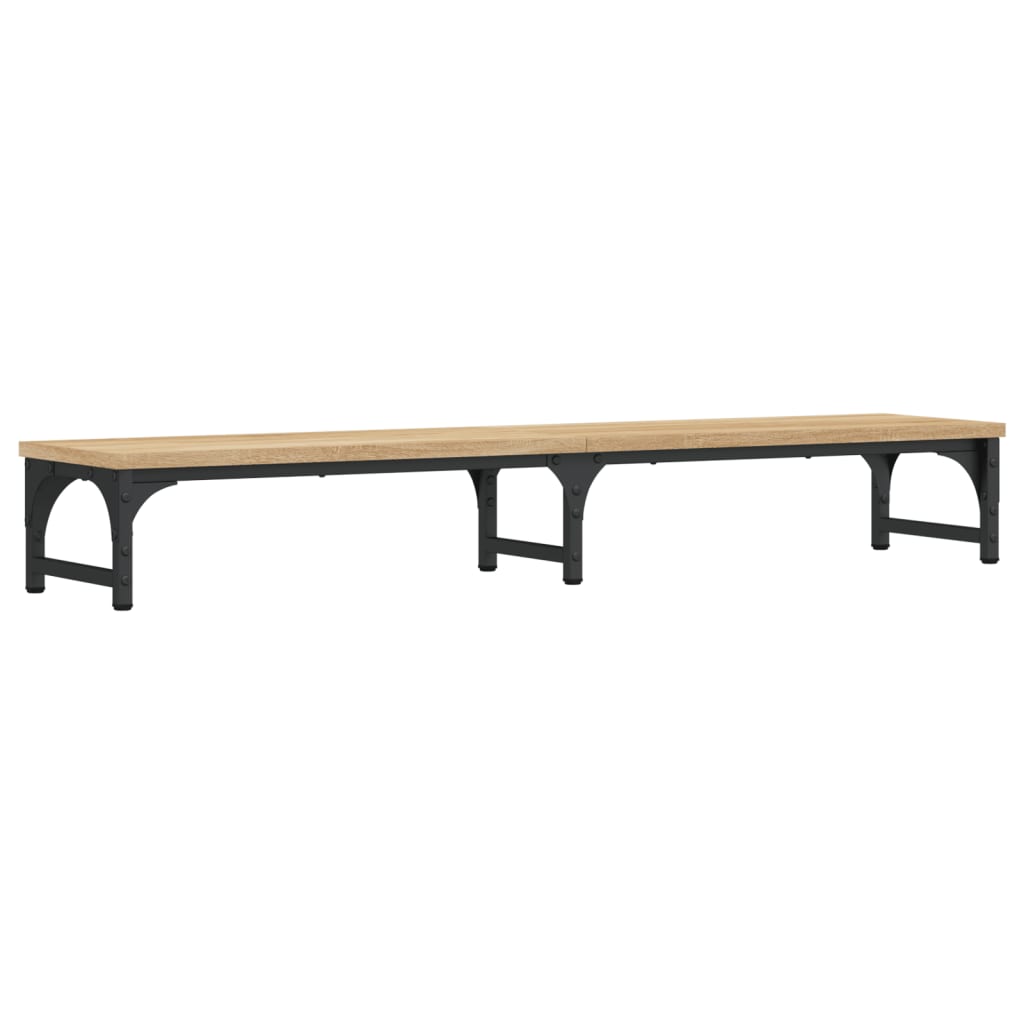 vidaXL Skärmställ sonoma-ek 105x23x15,5 cm konstruerat trä