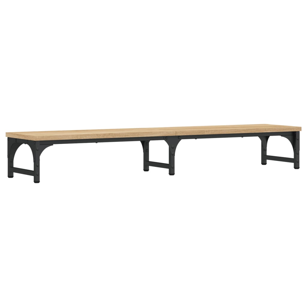 vidaXL Skärmställ sonoma-ek 105x23x15,5 cm konstruerat trä