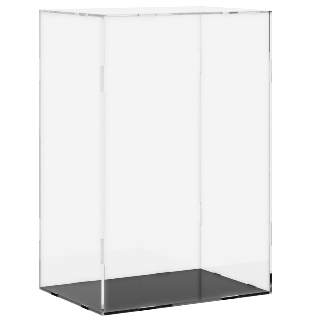 vidaXL Displaylåda transparent 17x12x25 cm akryl