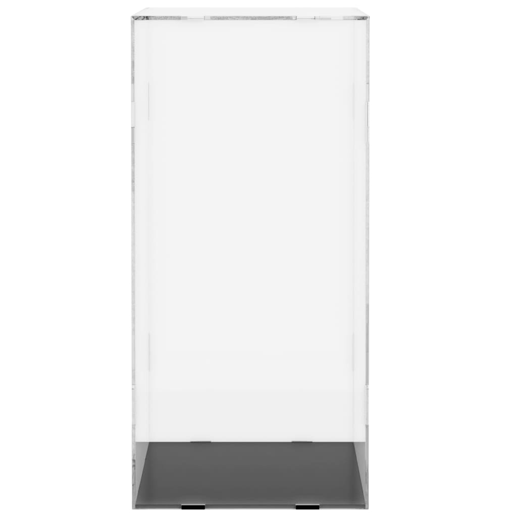vidaXL Displaylåda transparent 17x12x25 cm akryl