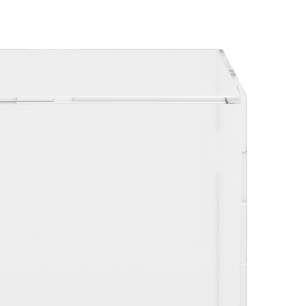vidaXL Displaylåda transparent 17x12x25 cm akryl