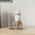 vidaXL Displaylåda transparent 17x12x25 cm akryl