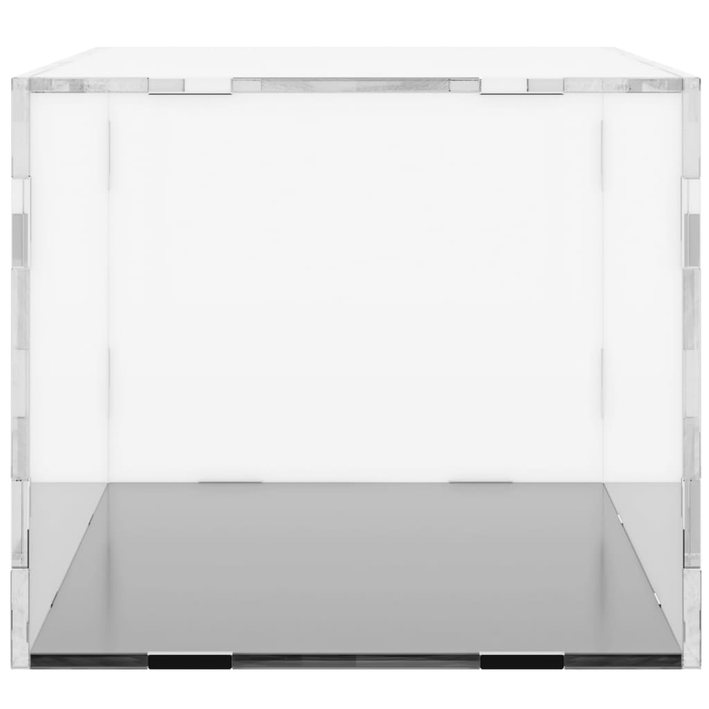vidaXL Displaylåda transparent 34x16x14 cm akryl