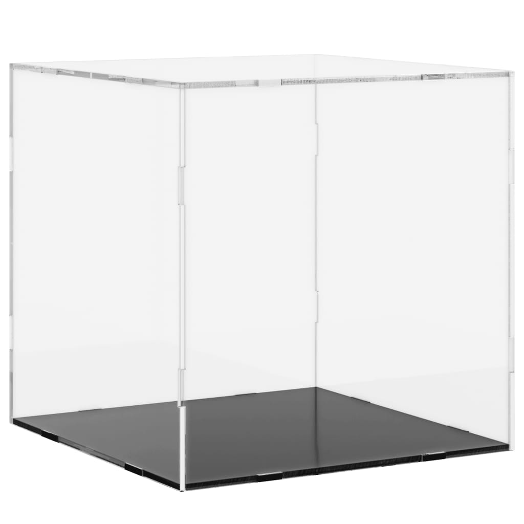 vidaXL Displaylåda transparent 30x30x30 cm akryl