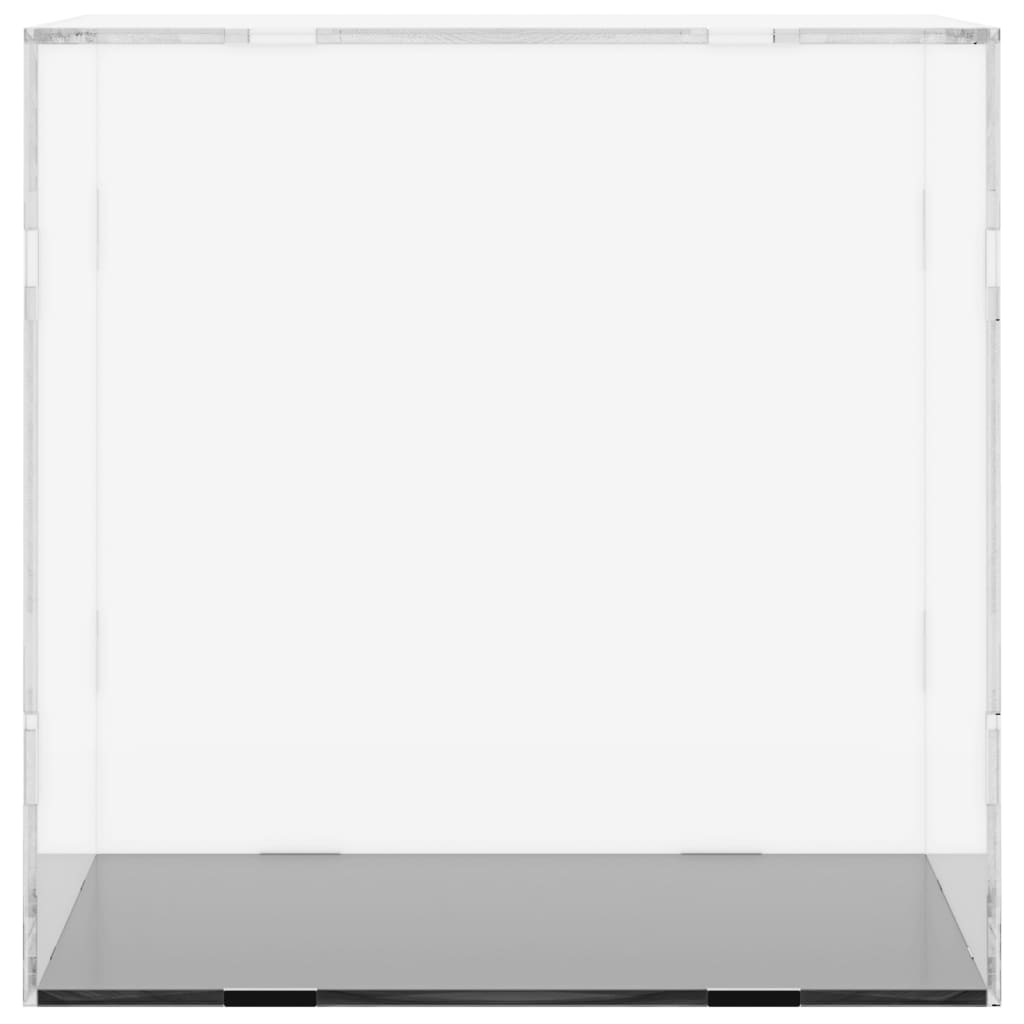 vidaXL Displaylåda transparent 30x30x30 cm akryl