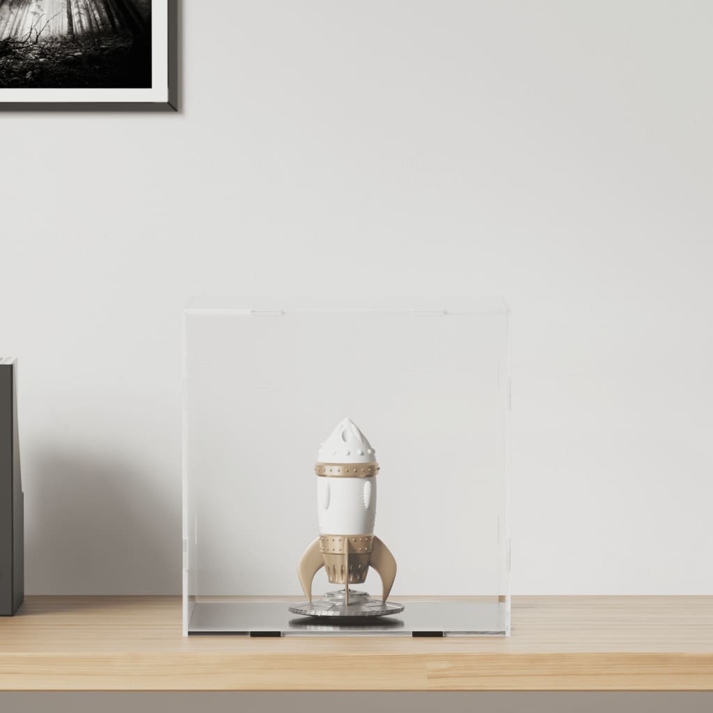 vidaXL Displaylåda transparent 30x30x30 cm akryl
