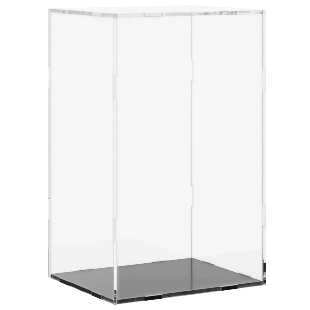 vidaXL Displaylåda transparent 22x18x35 cm akryl