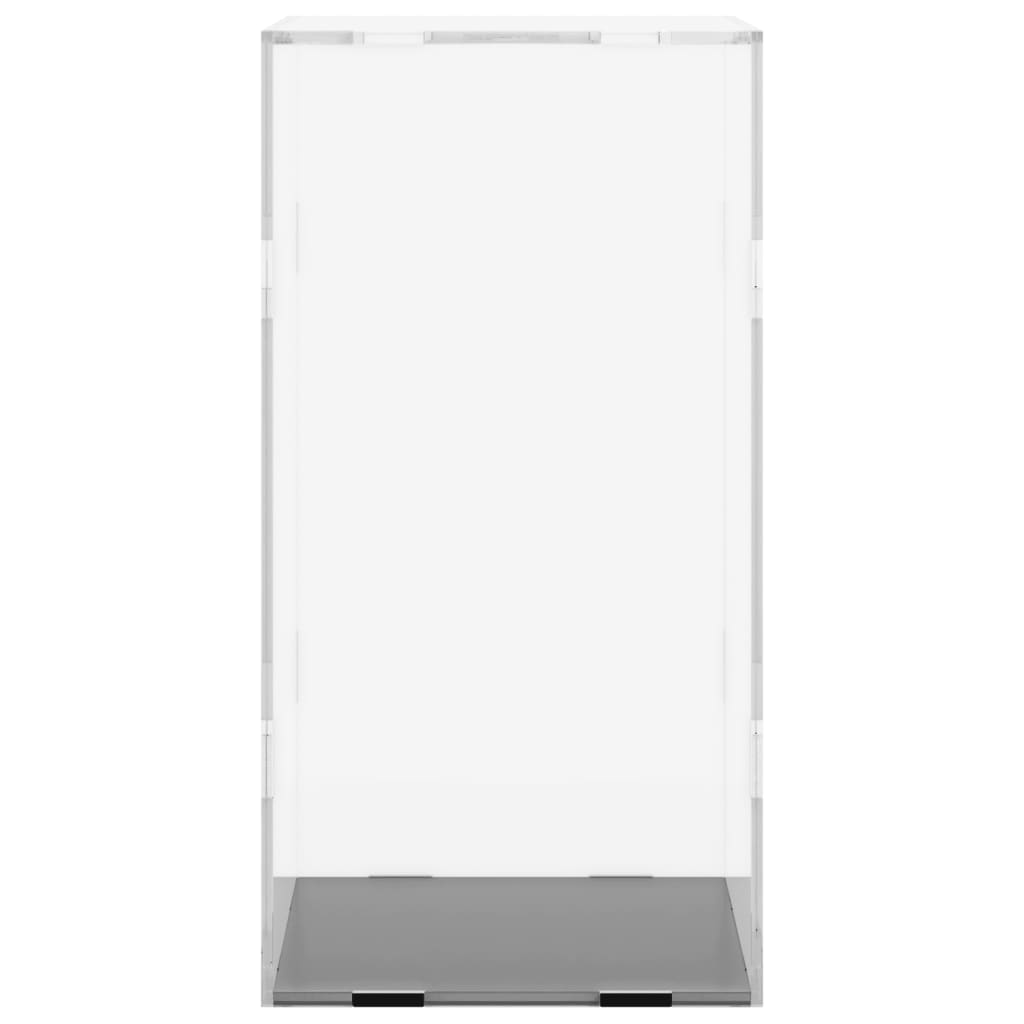 vidaXL Displaylåda transparent 22x18x35 cm akryl