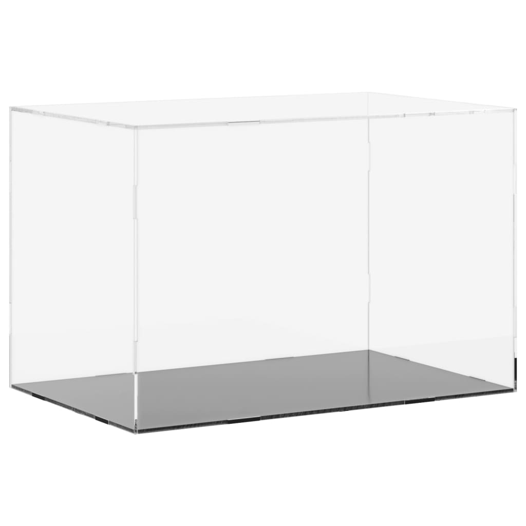 vidaXL Displaylåda transparent 56x36x37 cm akryl