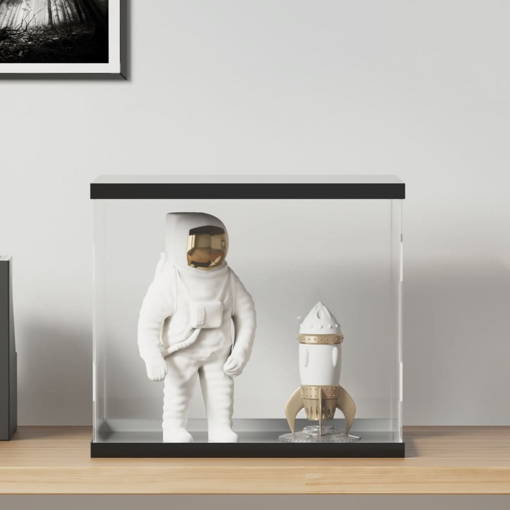 vidaXL Displaylåda transparent 40x36x35 cm akryl