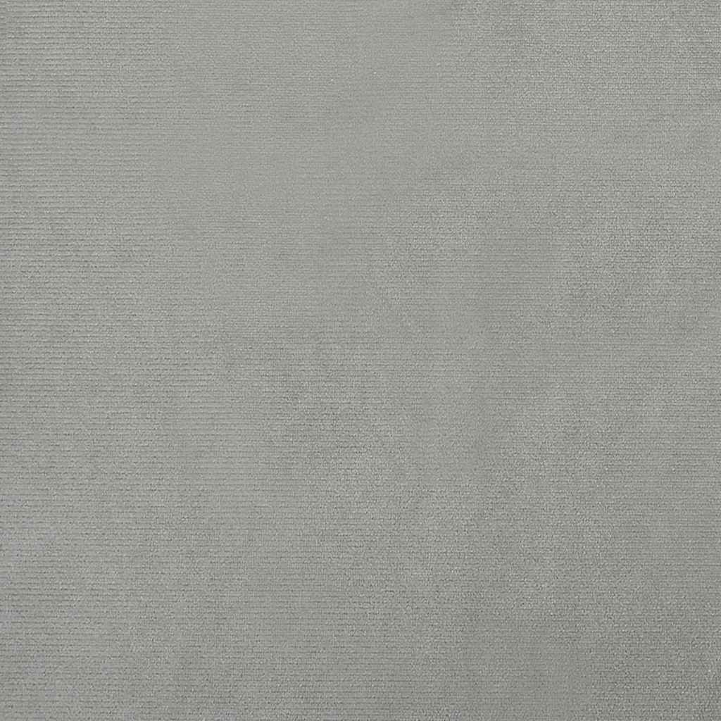 vidaXL Barnsoffa ljusgrå 70x45x26,5 cm sammet