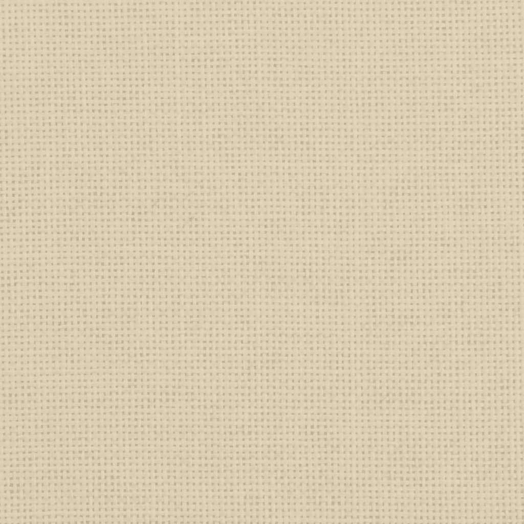 vidaXL Barnsoffa gräddvit 50x40x30 cm tyg