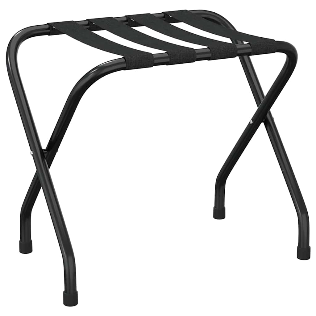 vidaXL Bagagehylla svart 56x40x49 cm