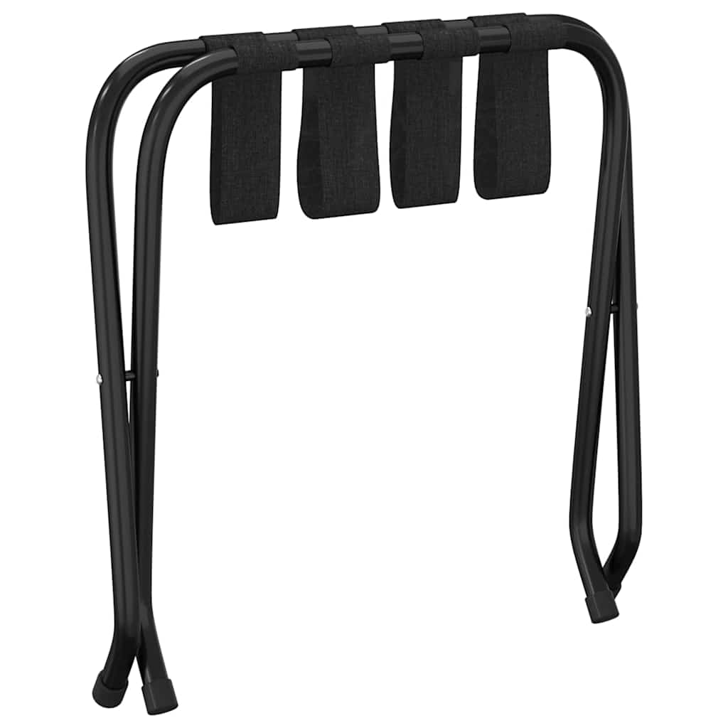 vidaXL Bagagehylla svart 56x40x49 cm